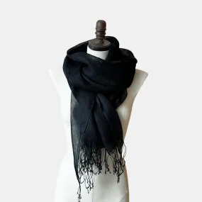 100% Linen Scarf | Ready-to-ship linen scarves and shawls by Econica