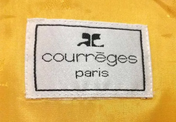 1980s Courreges Yellow Dress and Cropped Jacket Ensemble