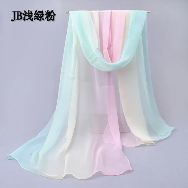 2017 New Brand Scarf Woman Muslim Hijab Silk chiffon Female Summer Sunscreen Scarf Spring And Autumn Women Fashion Scarf foulard