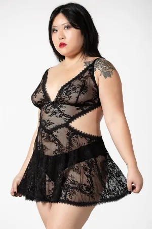 Afterlife Lace Slip Dress [PLUS]