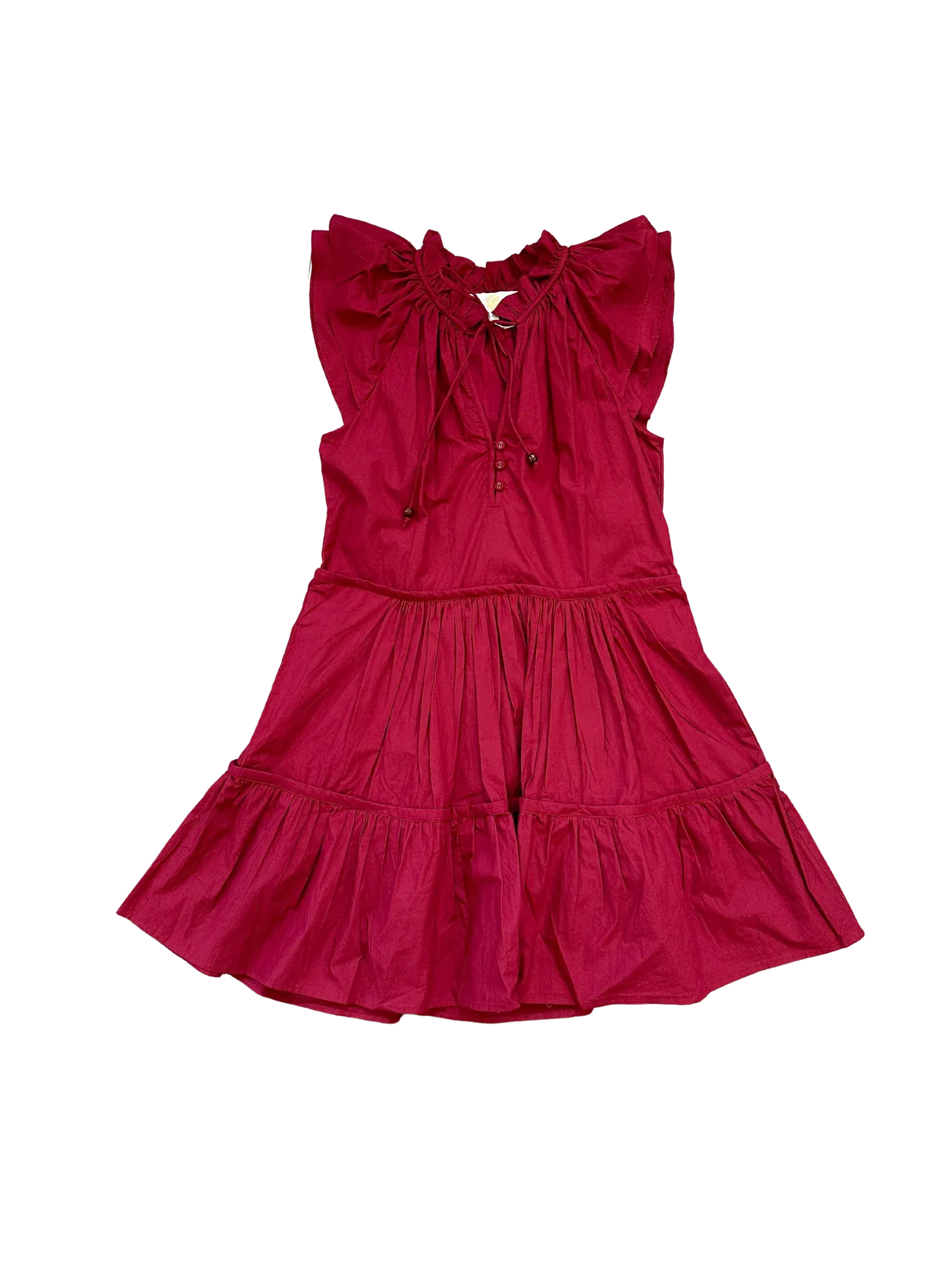 Aimee Dress Maroon