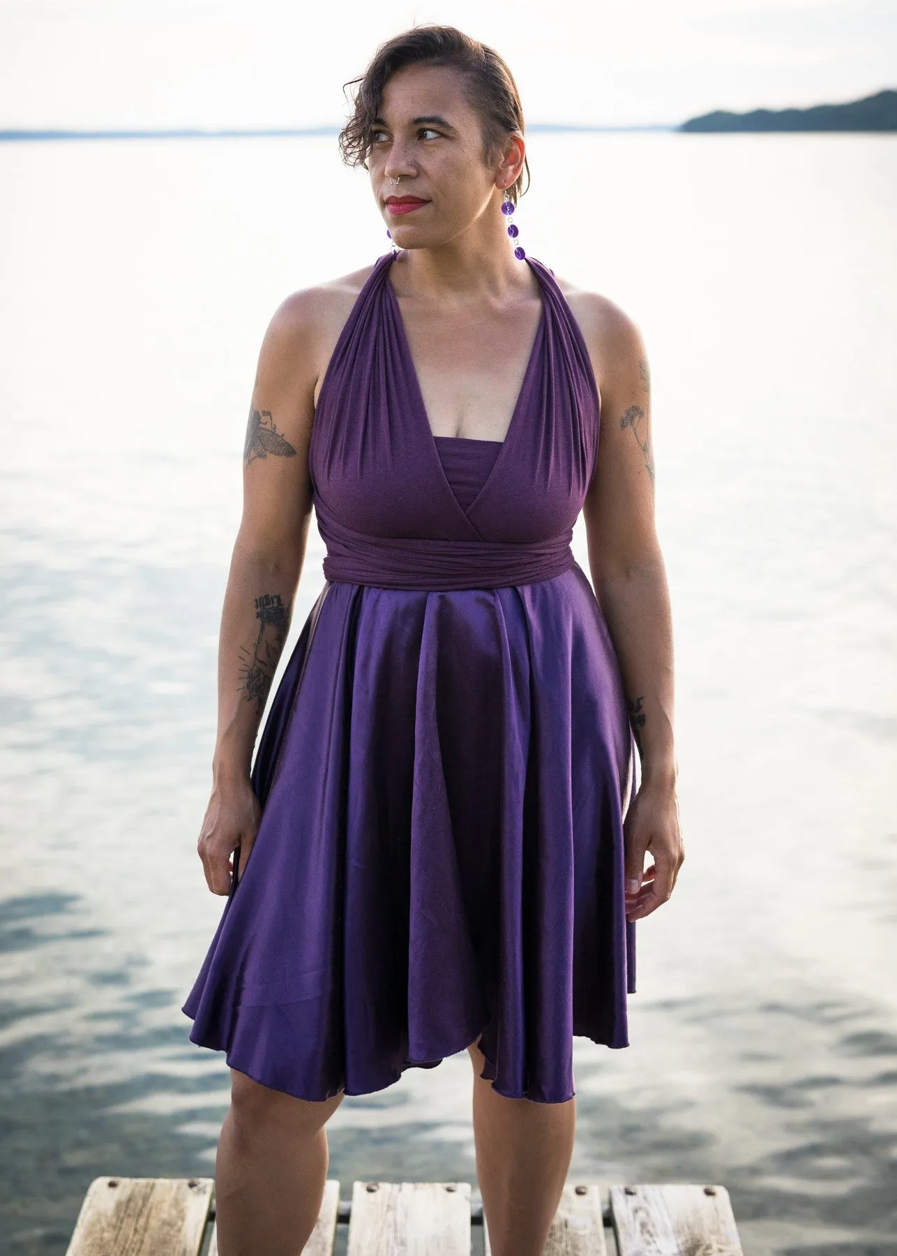 Amethyst Avita Infinity Dress