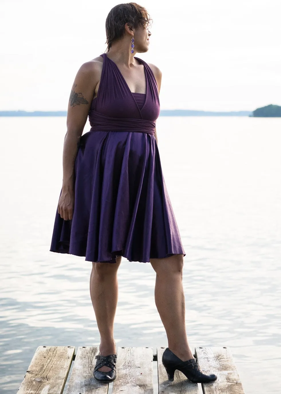 Amethyst Avita Infinity Dress