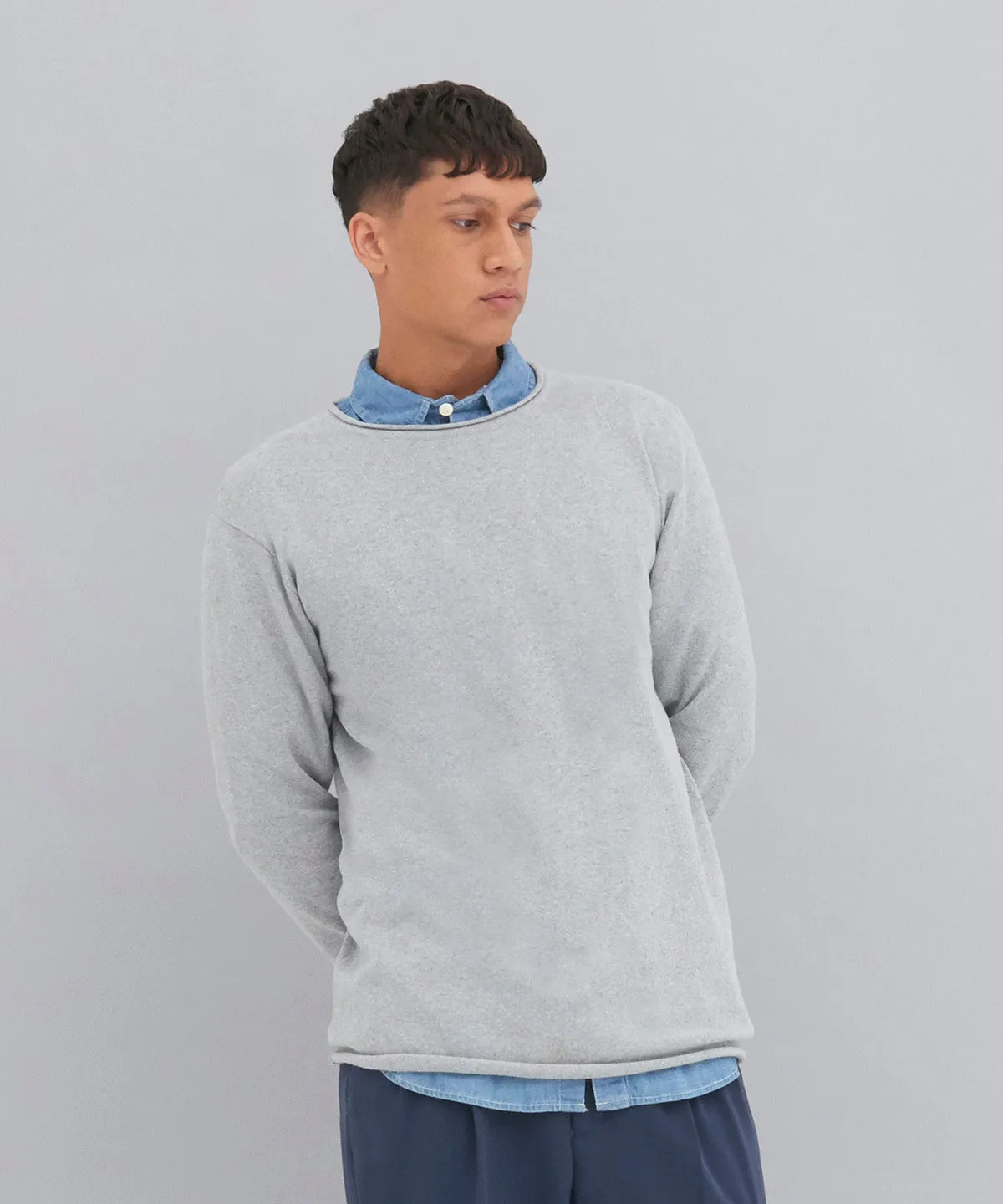 Arenal regen sweater | Heather Grey