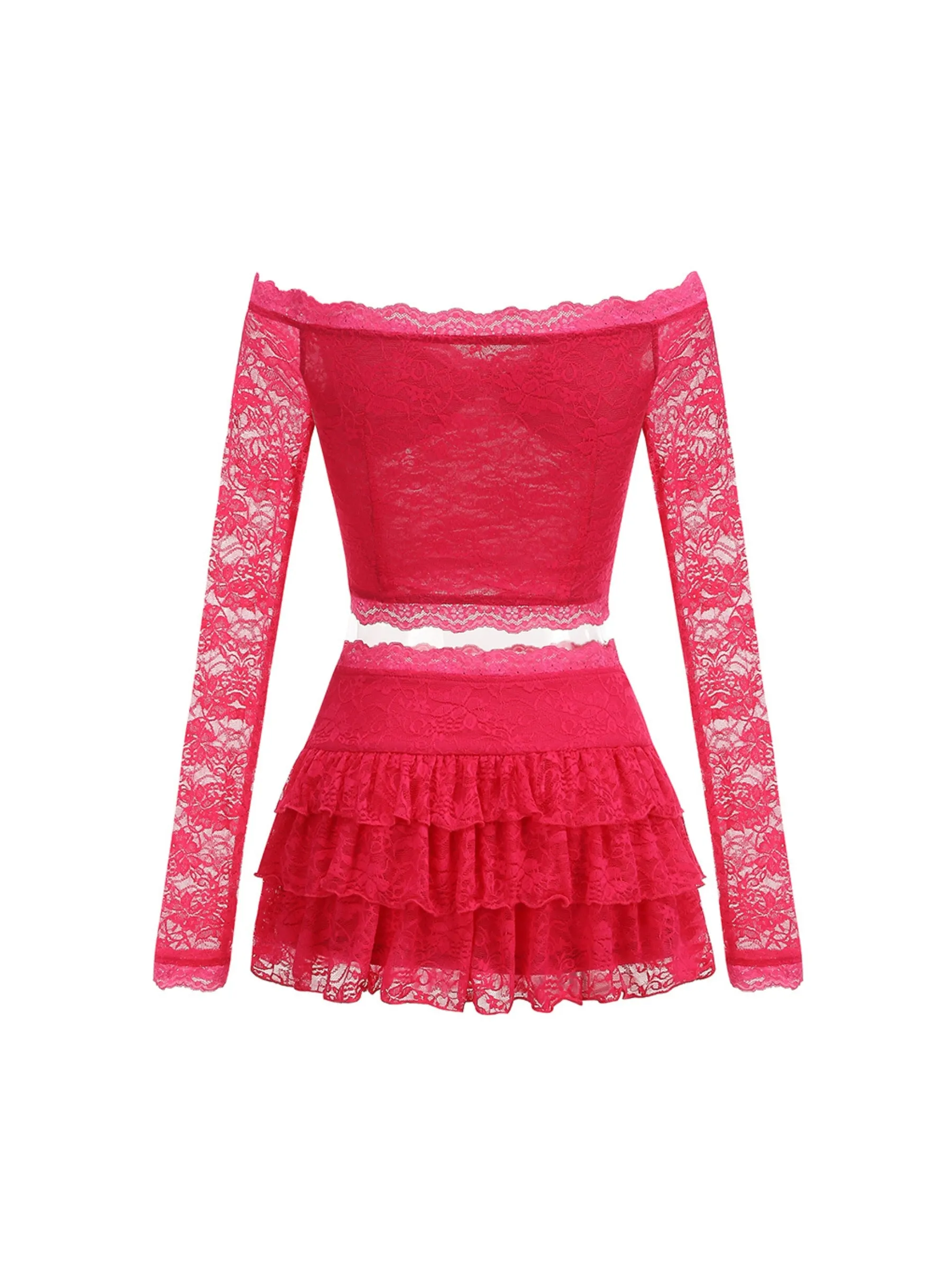 Asia Lace Skirt Set