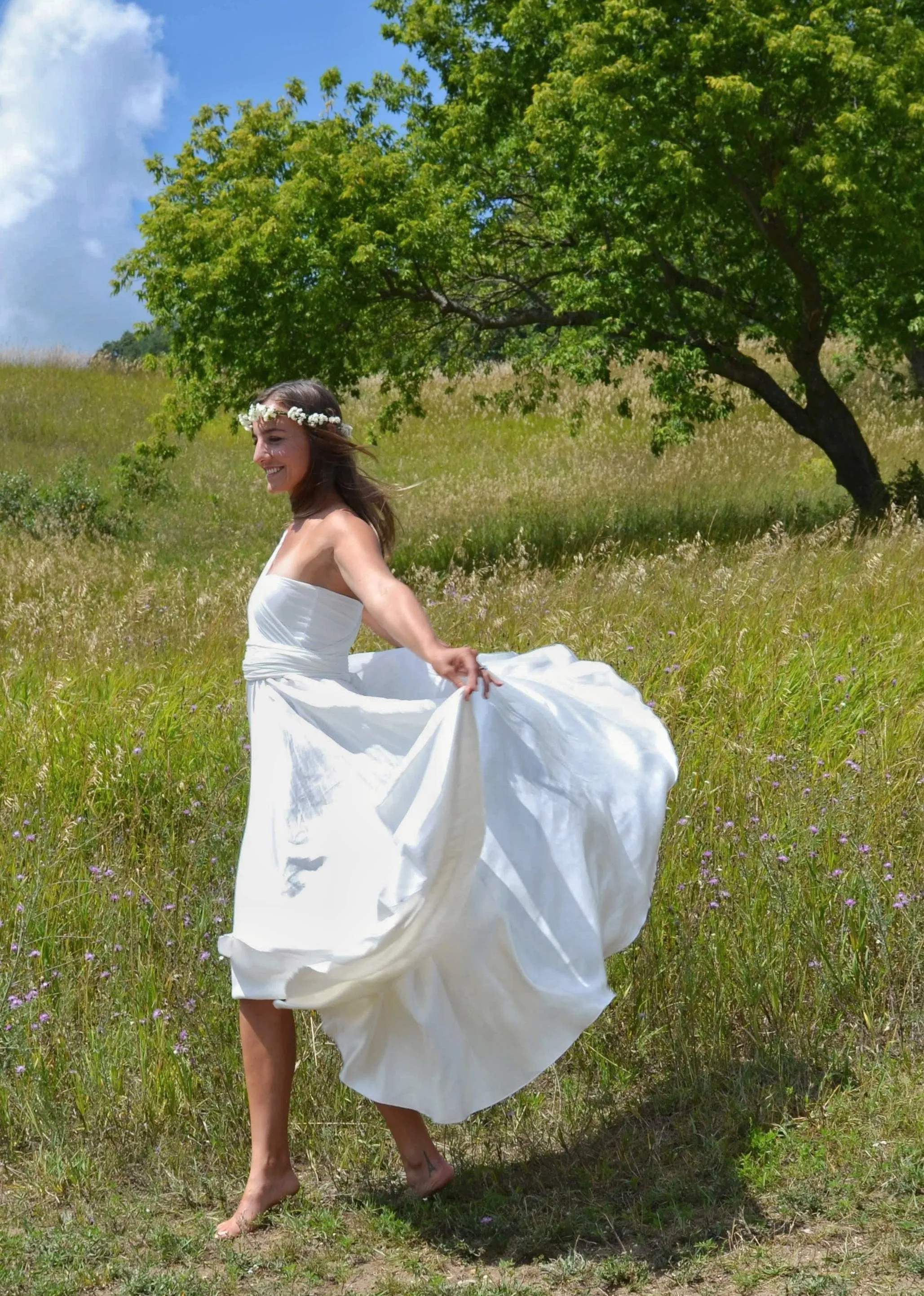 Aviana Infinity Wedding Dress (Custom Made)