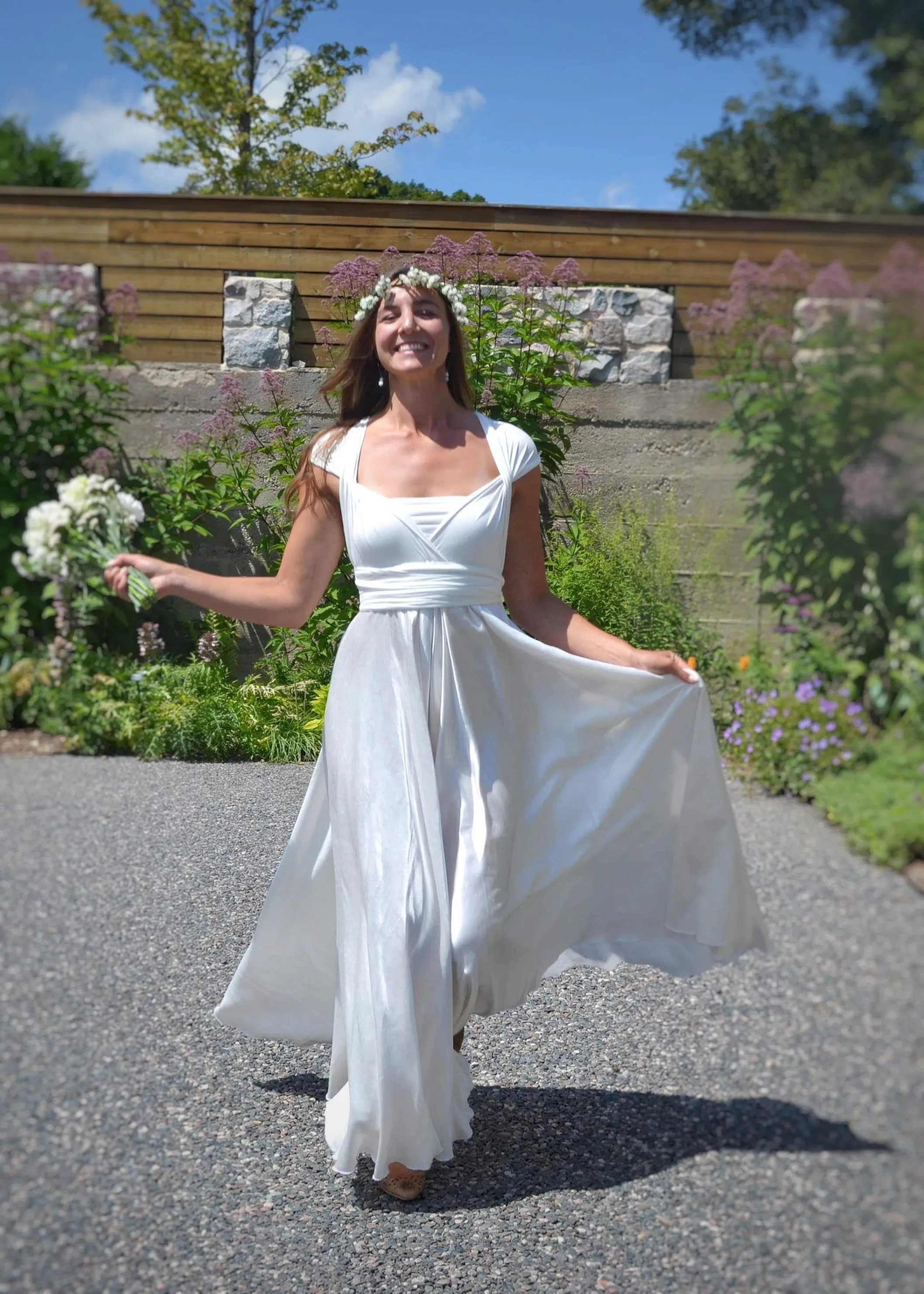 Aviana Infinity Wedding Dress (Custom Made)