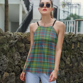 Ayrshire District Tartan Loose Halter Neck Camisole