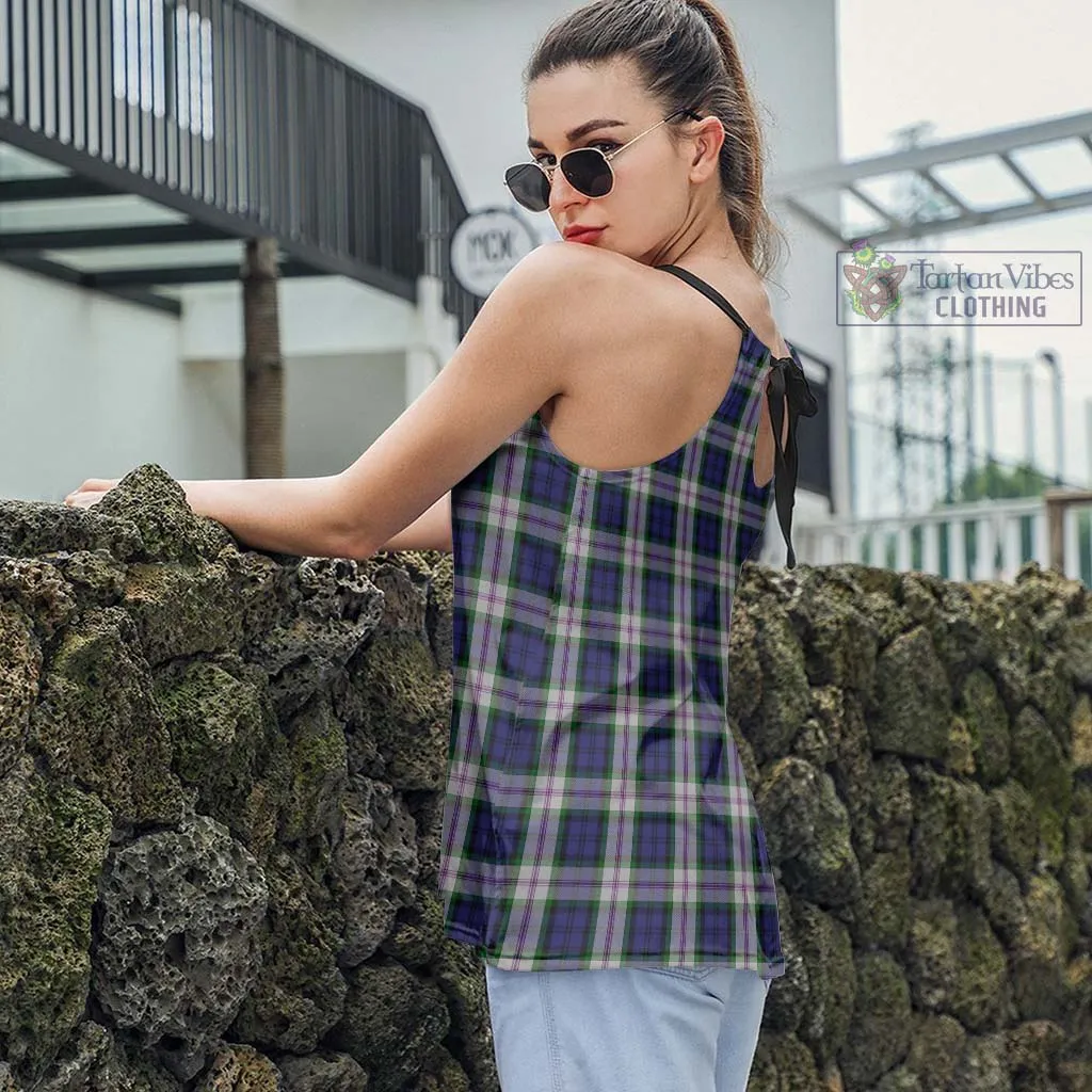 Baird Dress Tartan Loose Halter Neck Camisole