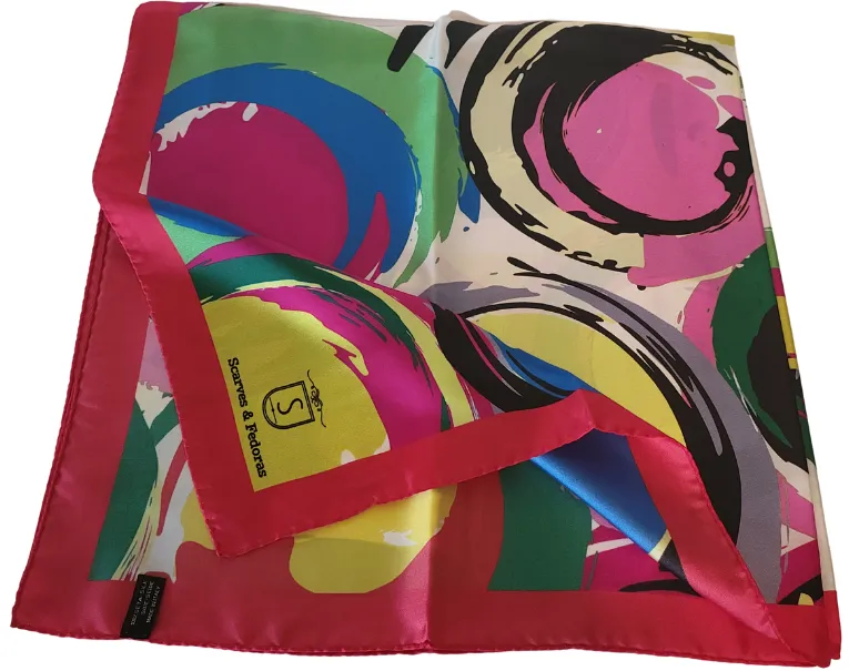 BAROCCO 100% ITALIAN SILK SCARF