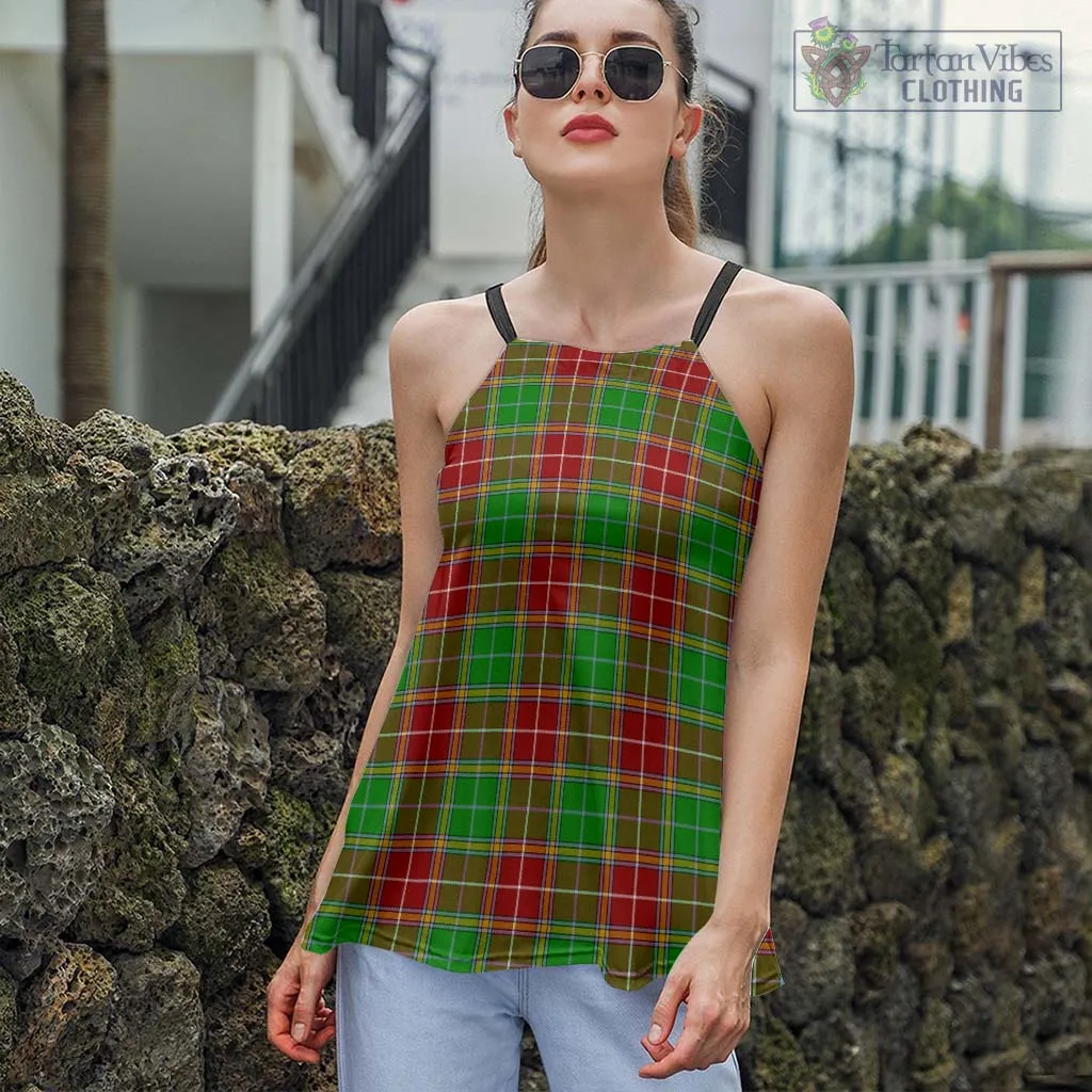 Baxter Modern Tartan Loose Halter Neck Camisole