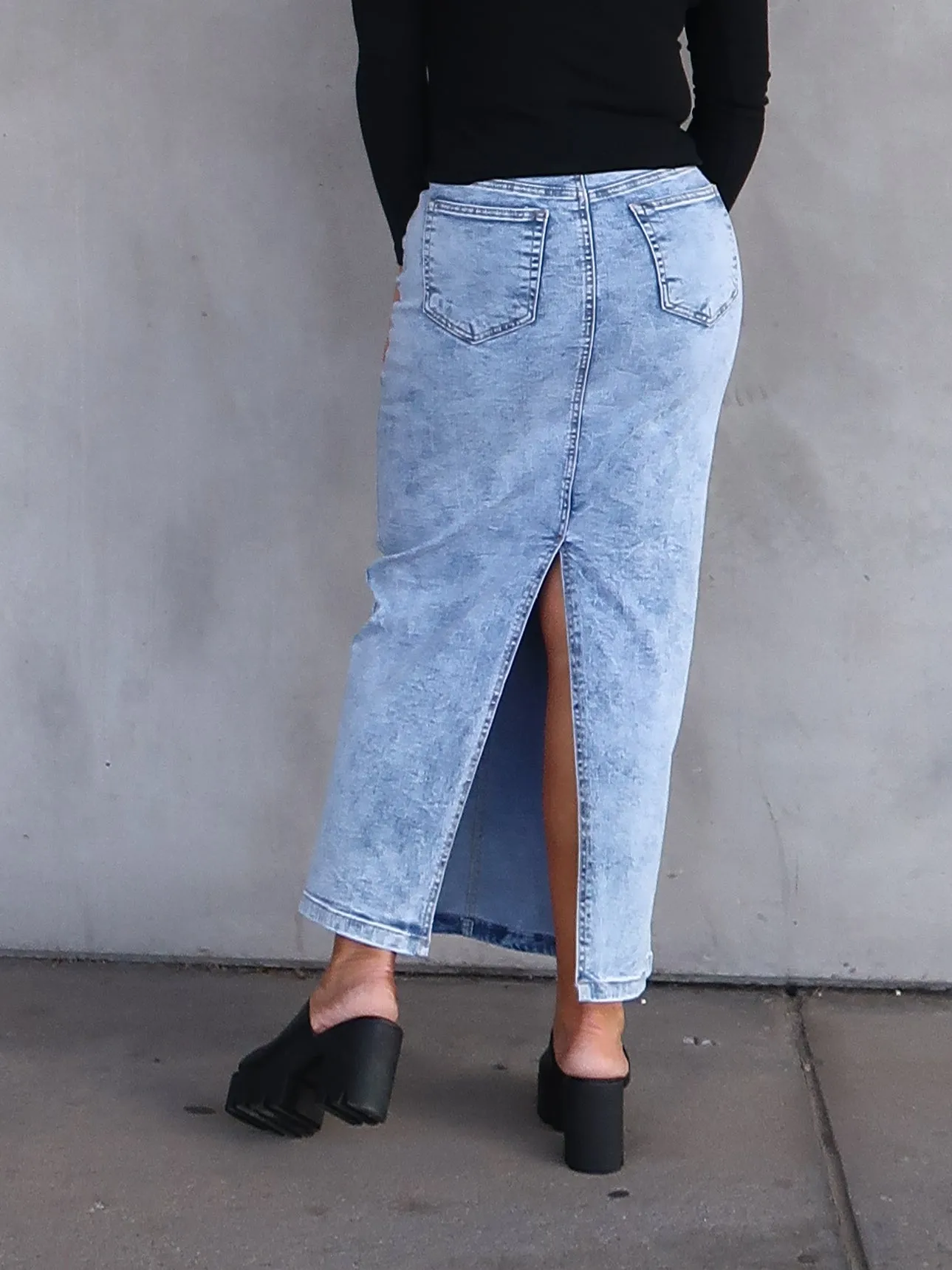 Beau Denim Skirt