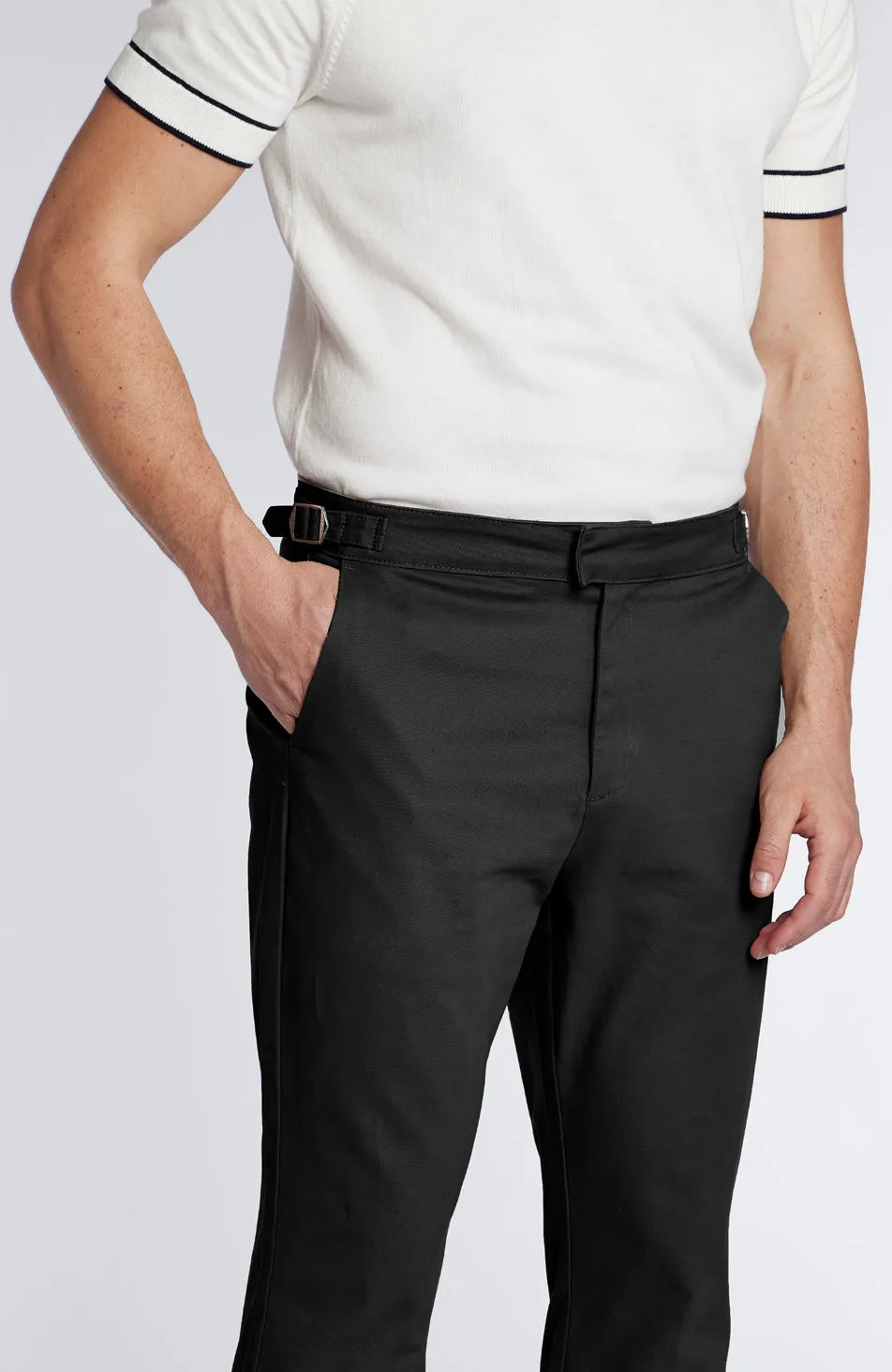 Beaufort Chinos in Black