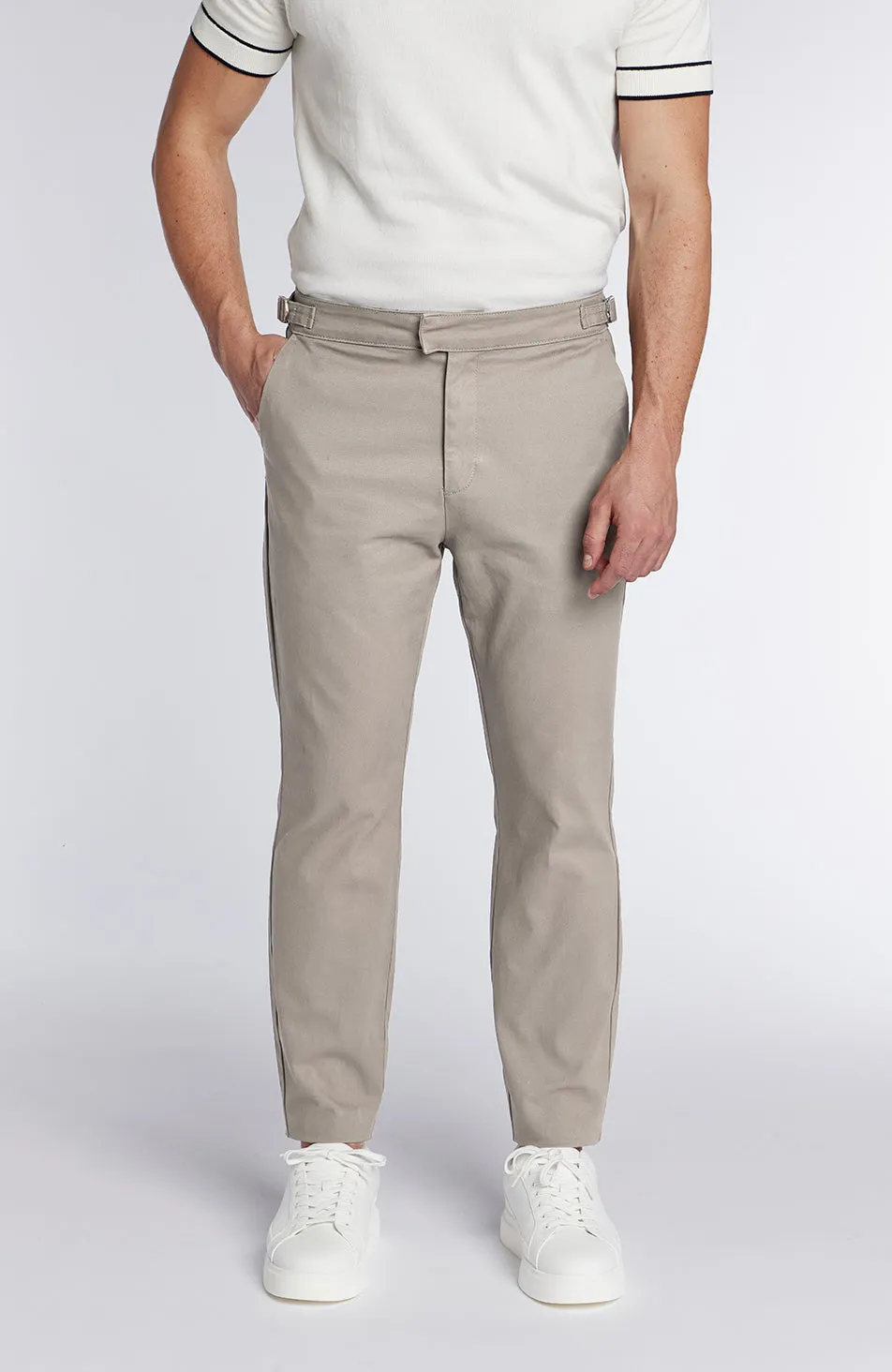 Beaufort Chinos in Taupe