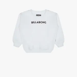 Billabong Boys Dancer Crew Pull Over Sweater Salt Crystal