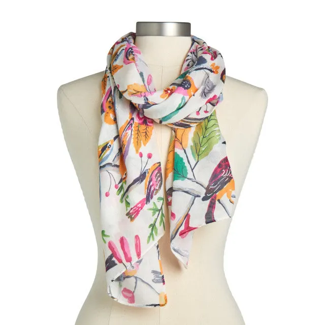 BIRDS Rectangle Scarf