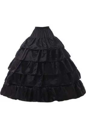 Black Hoop Skirt