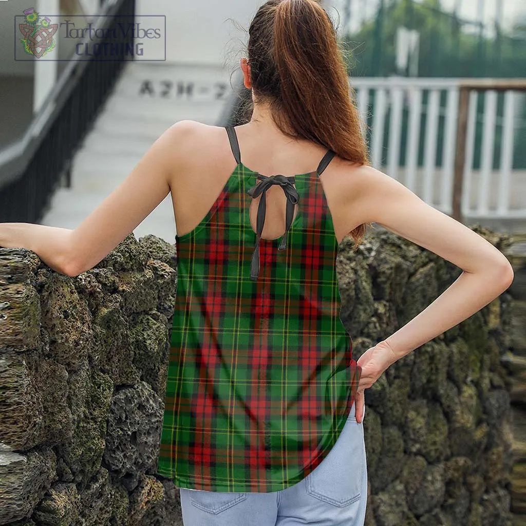 Blackstock Hunting Tartan Loose Halter Neck Camisole