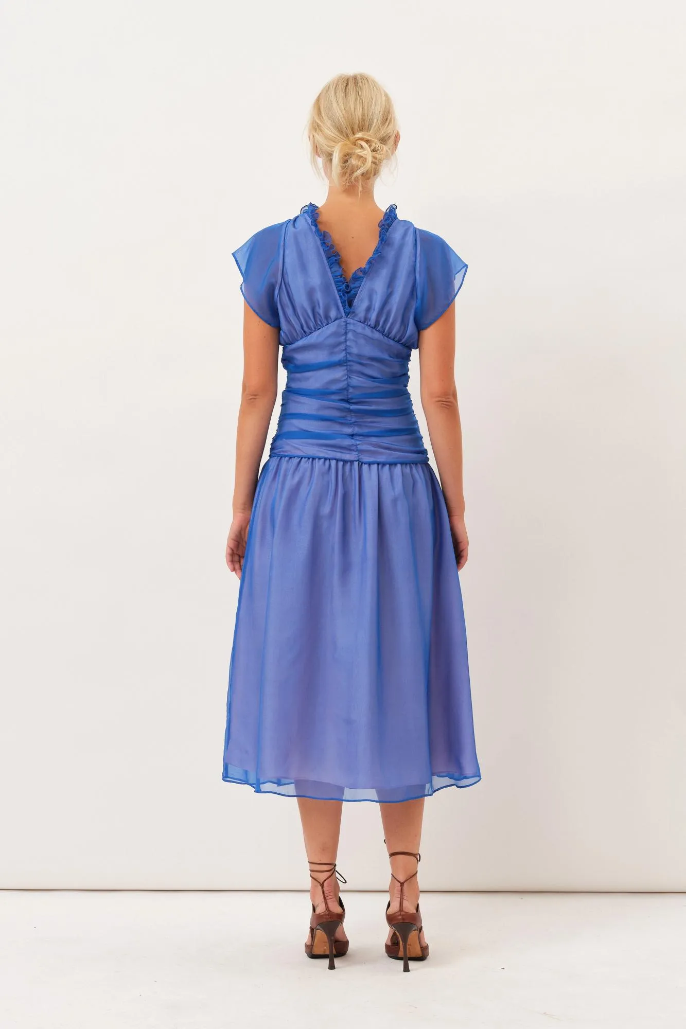 Blaire Dress — Deep Blue