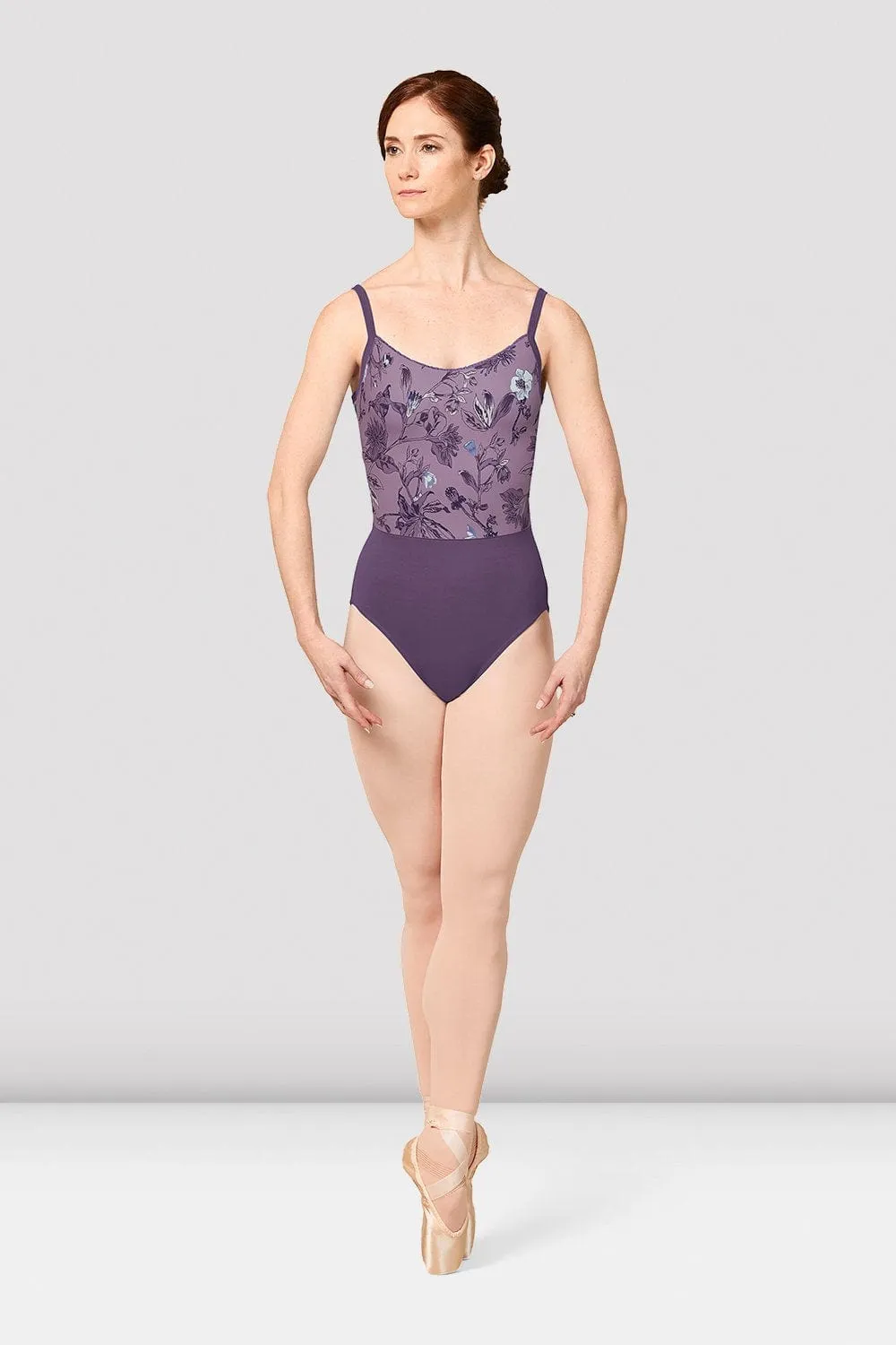 Bloch M4038TM Child Frill Neck Printed Bodice Leotard