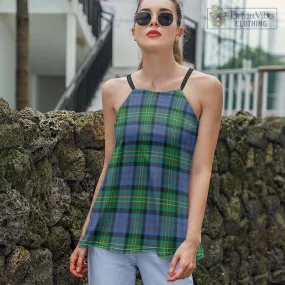 Bowie Ancient Tartan Loose Halter Neck Camisole