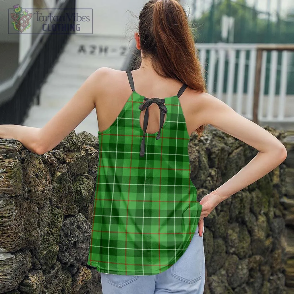 Boyle Tartan Loose Halter Neck Camisole