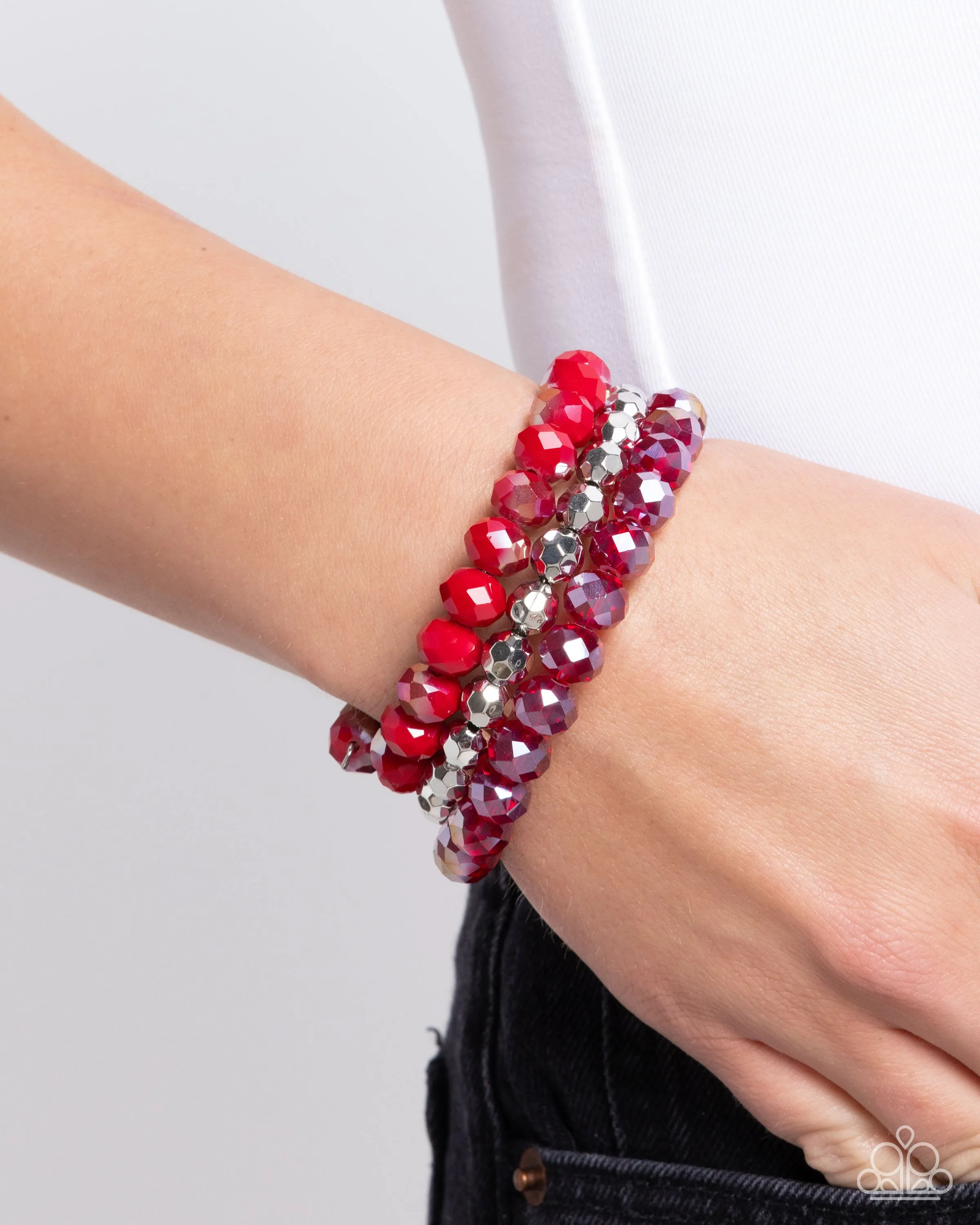 Bracelets Memorable Makeover - Red B2325