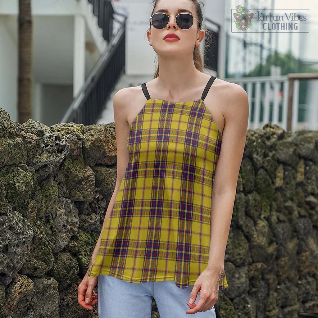 Bracken Tartan Loose Halter Neck Camisole