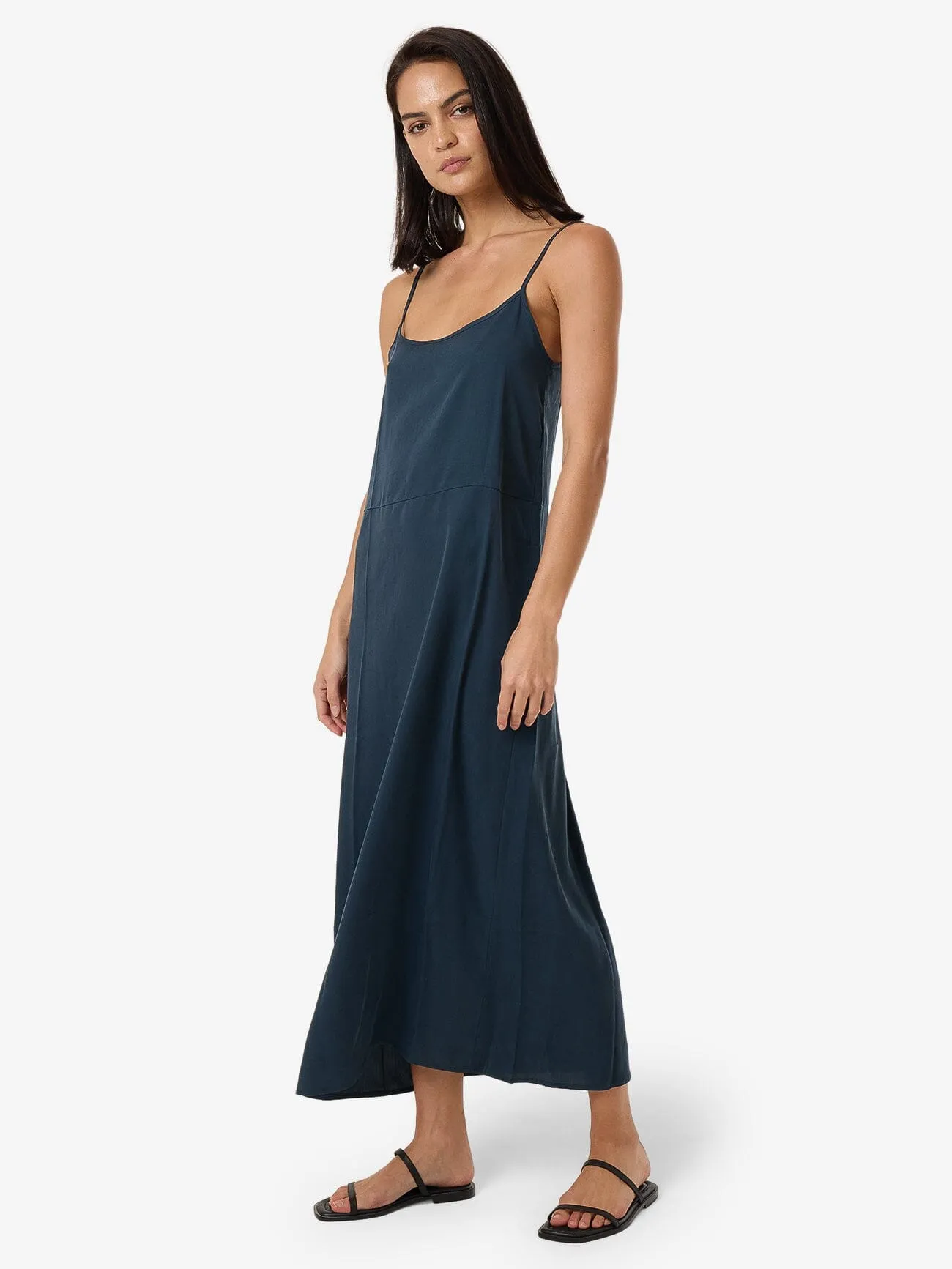 Breezy Slip Dress - Dark Slate