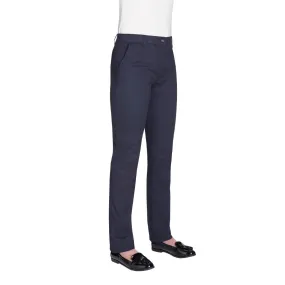 Brook Taverner Womens Houston Slim Leg Chinos Navy Size 14 - BA082-14