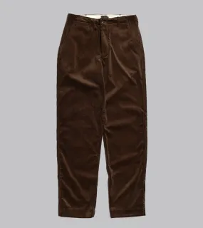 Bryceland's Army Chinos Corduroy Dark Brown