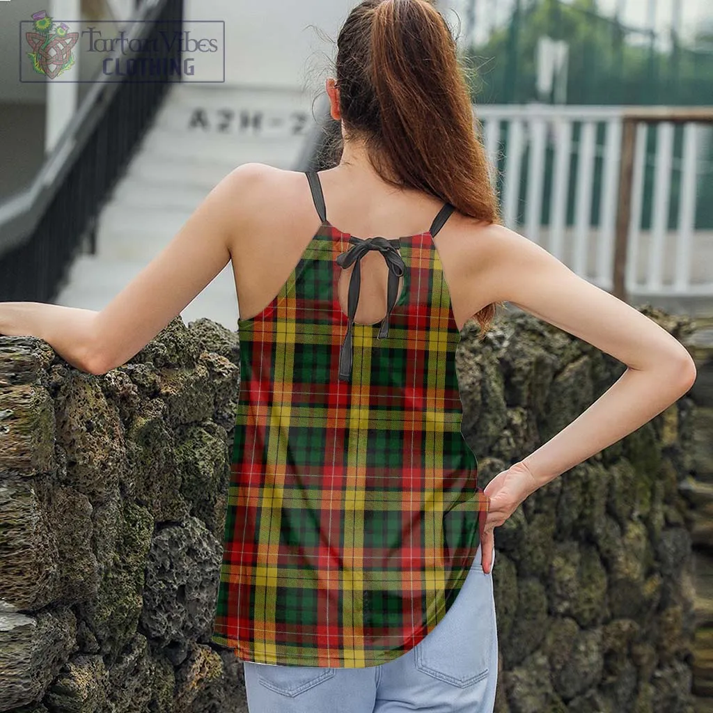 Buchanan Tartan Loose Halter Neck Camisole