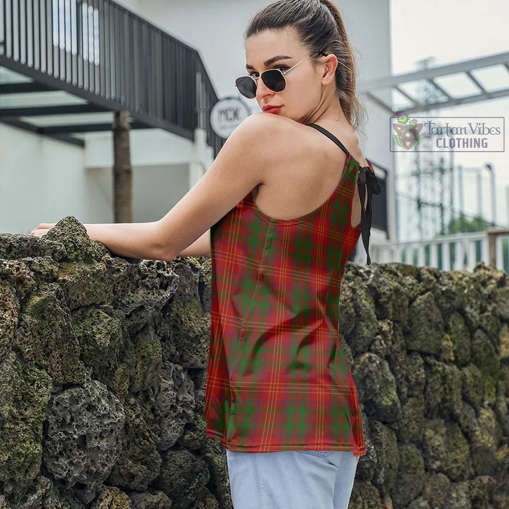 Burns Tartan Loose Halter Neck Camisole