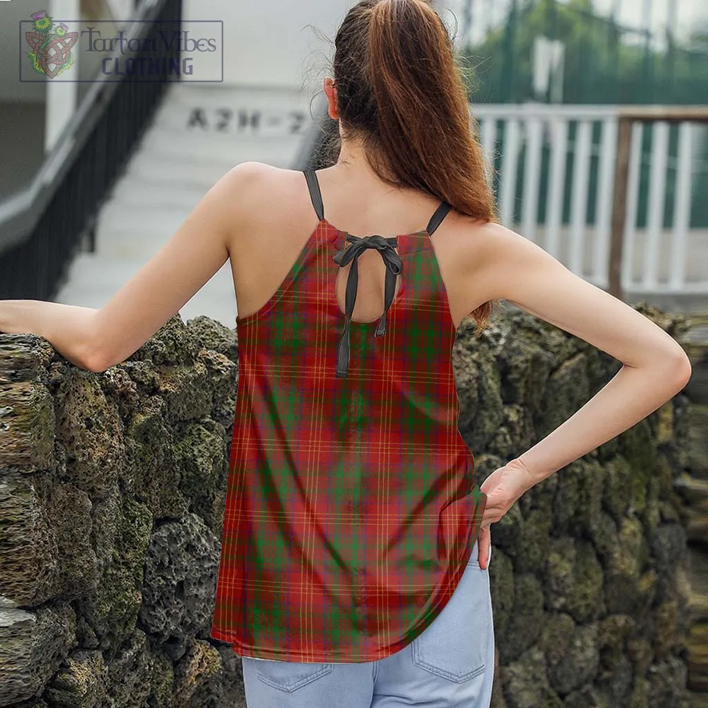 Burns Tartan Loose Halter Neck Camisole