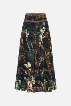 CAMILLA EASY TIGER 4 TIERED GATHERED SKIRT