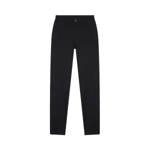 Chino femme ajusté taille haute Noir - Léonie