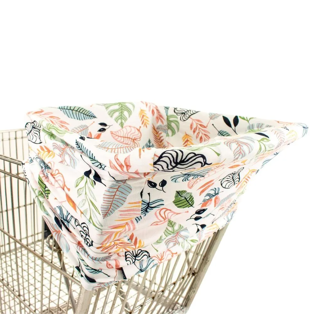 Cotton Jersey 5-in-1 Cover:  Nursing Cover/Car Seat Cover/Carrier Cover/Shopping Cart Cover/Scarf