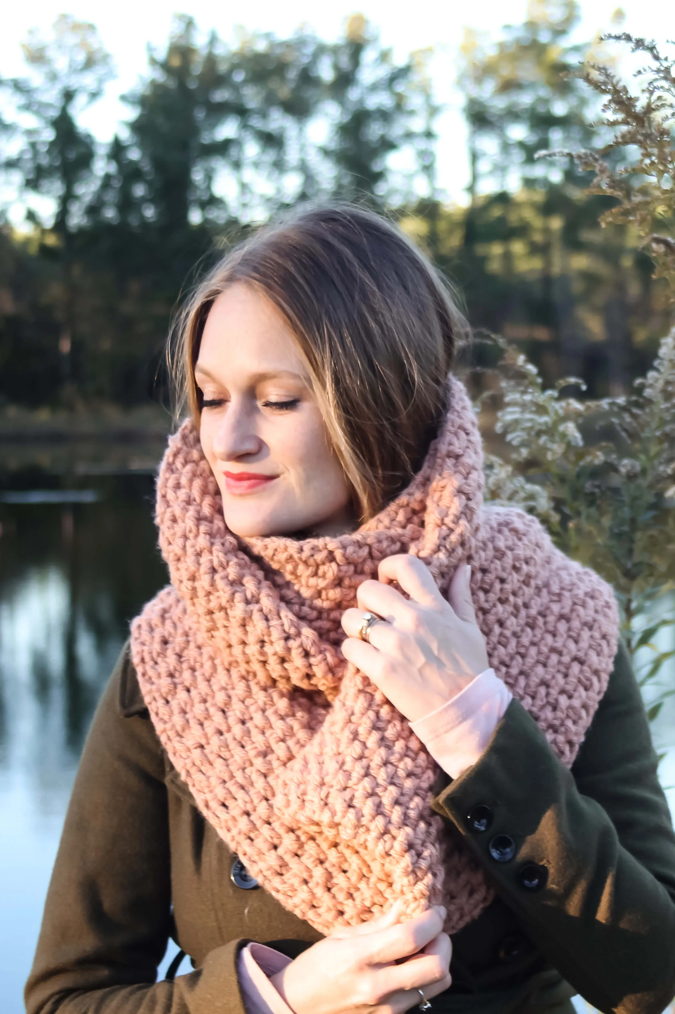 Crochet Kit - Chunky Infinity Cowl