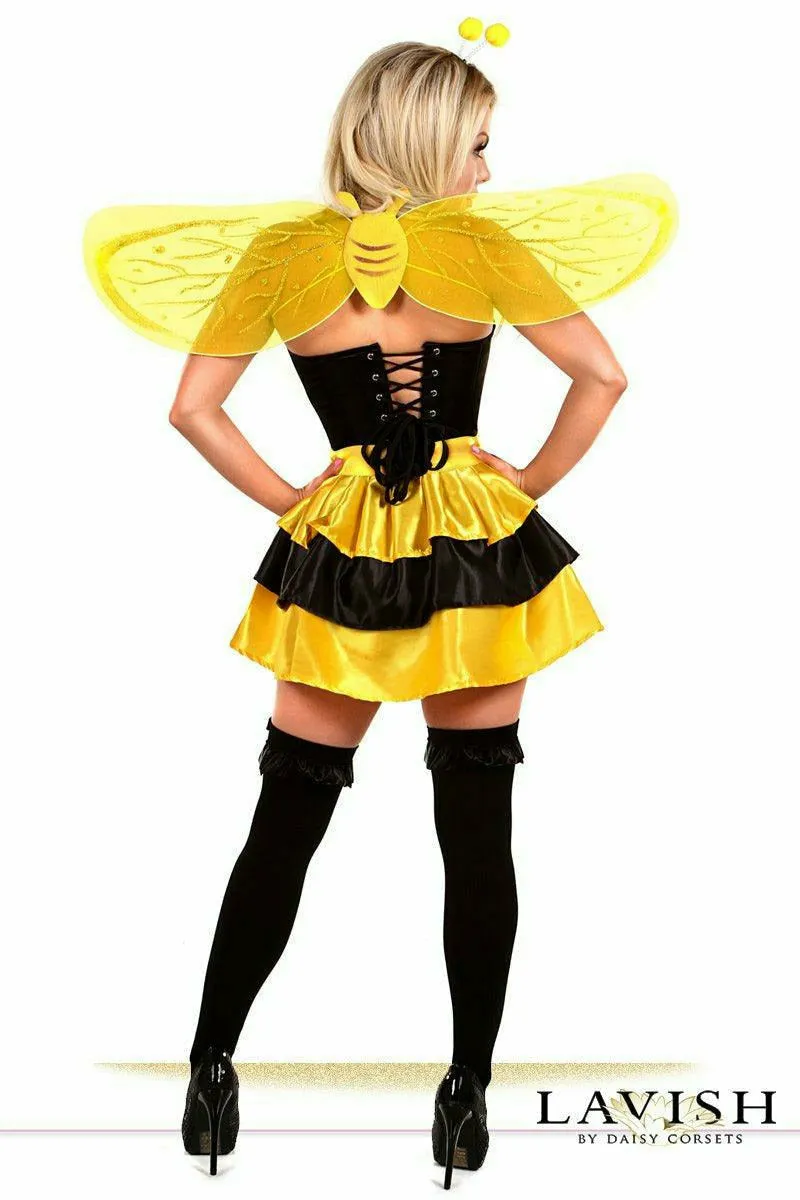 Daisy Corsets Lavish 4 PC Queen Bee Costume