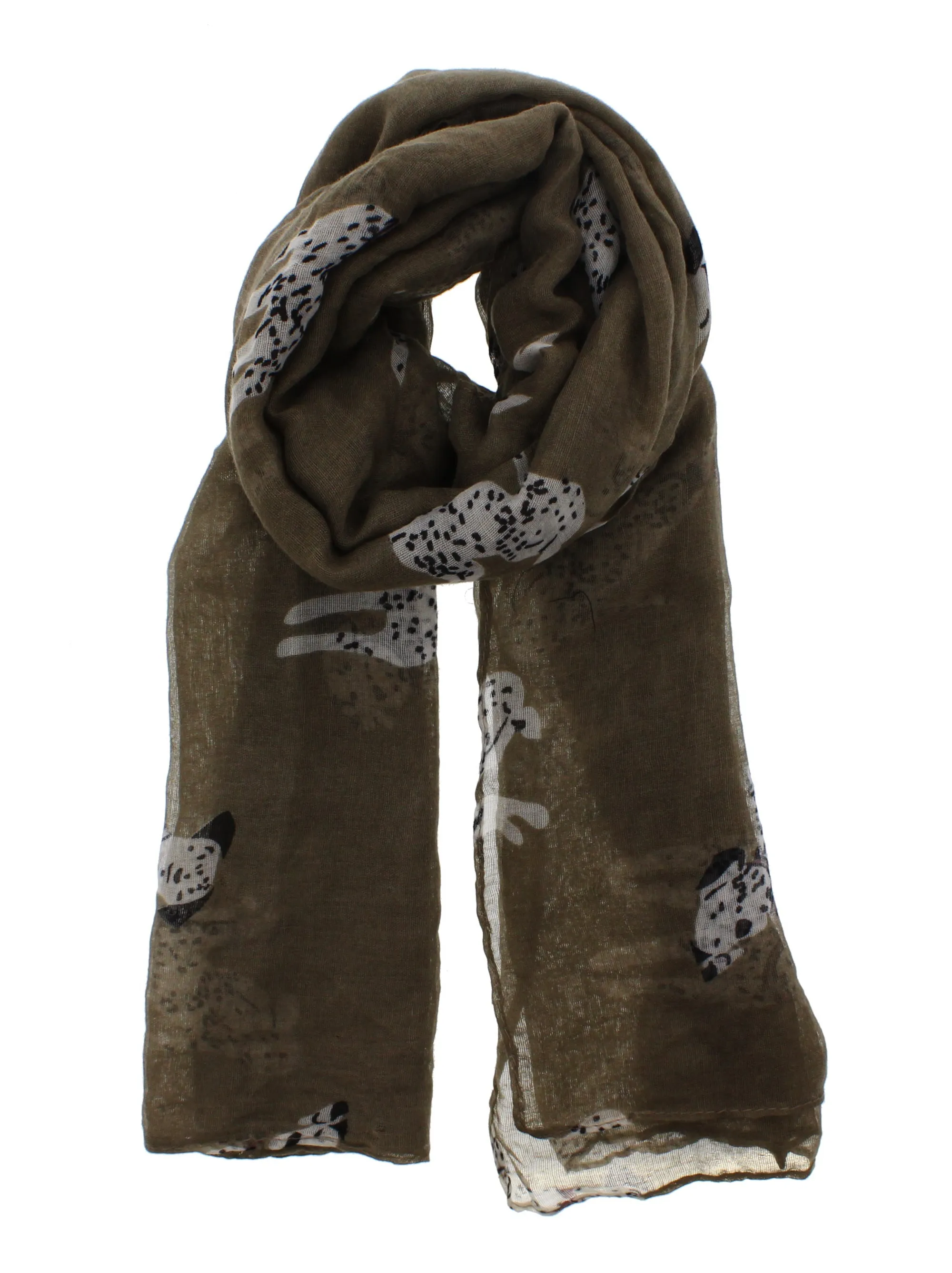 Dalmatian Print Scarf