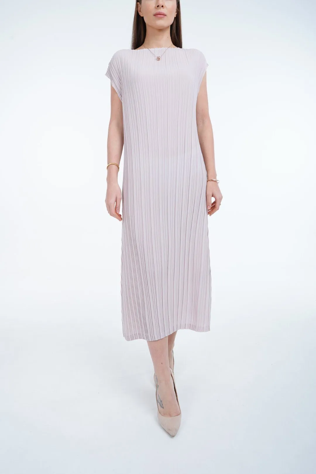 Dara Pleated Dress