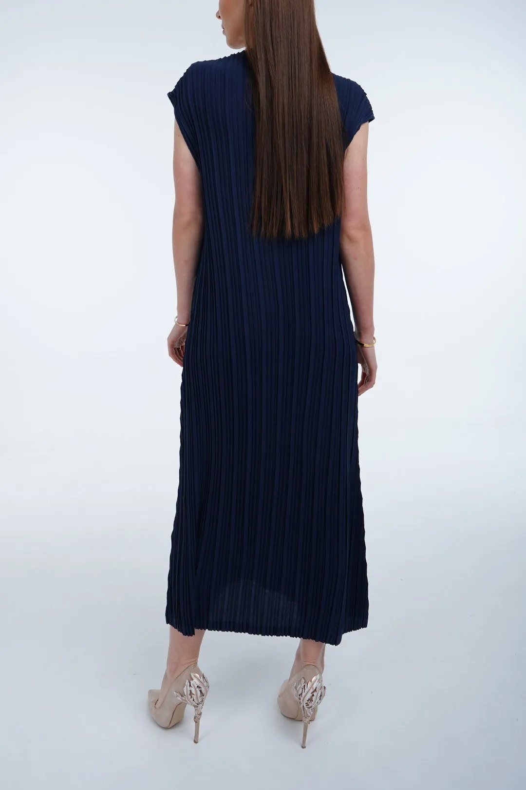 Dara Pleated Dress