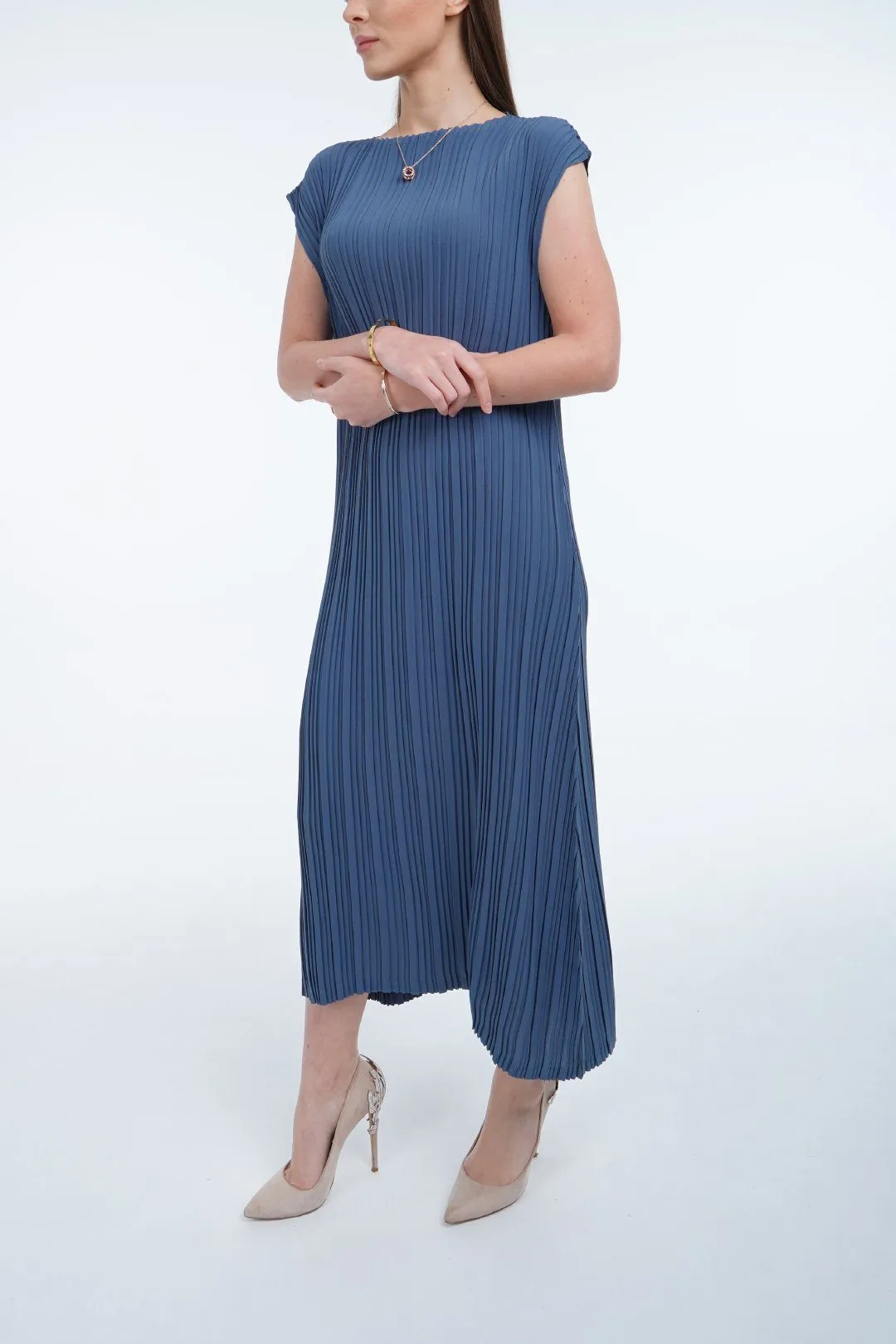 Dara Pleated Dress