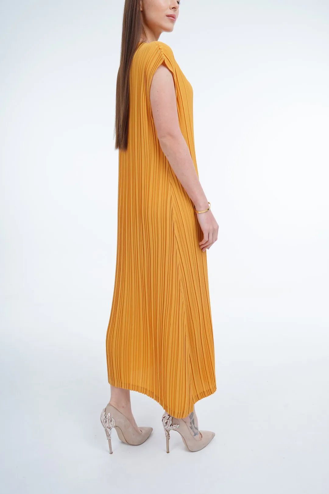 Dara Pleated Dress