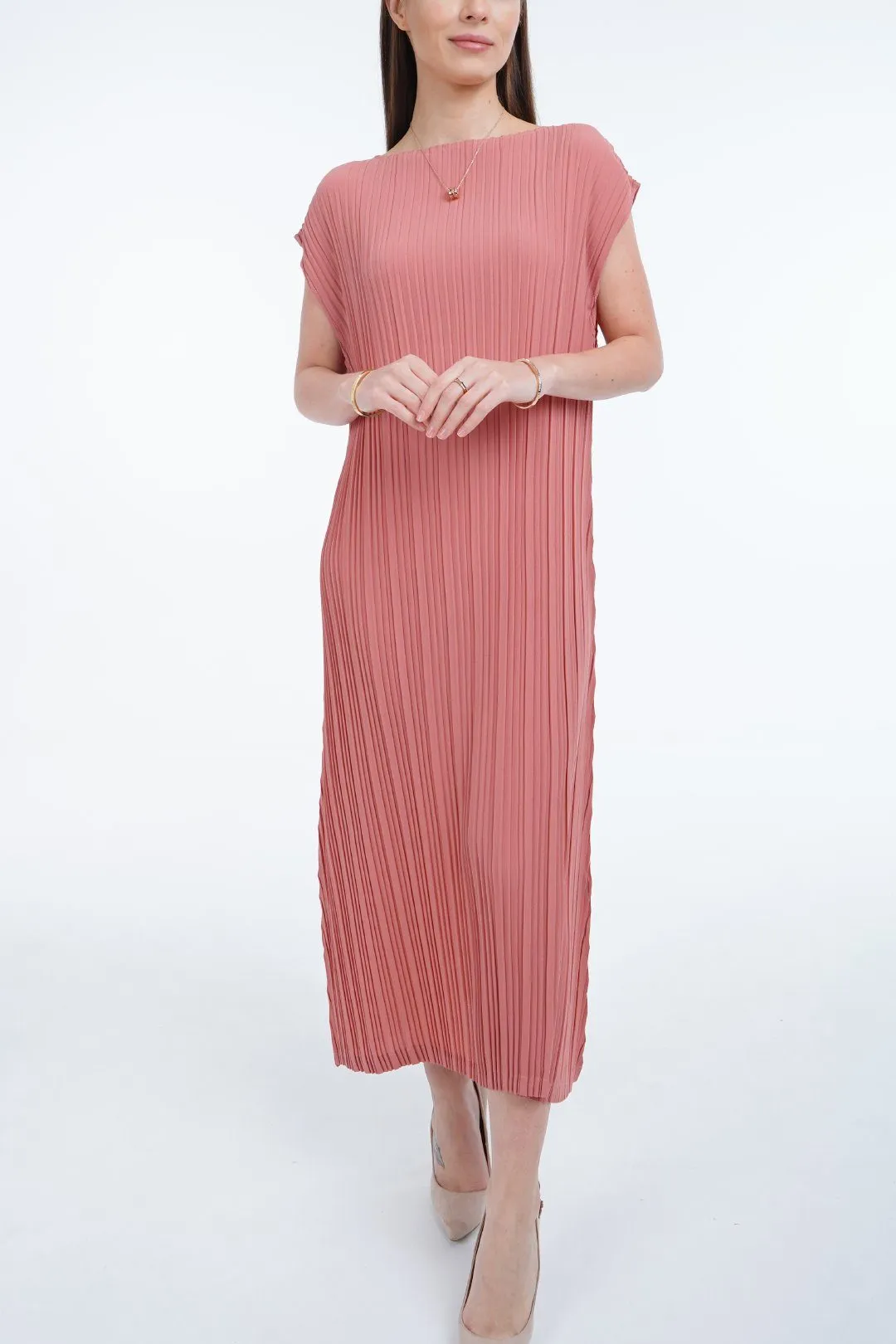 Dara Pleated Dress