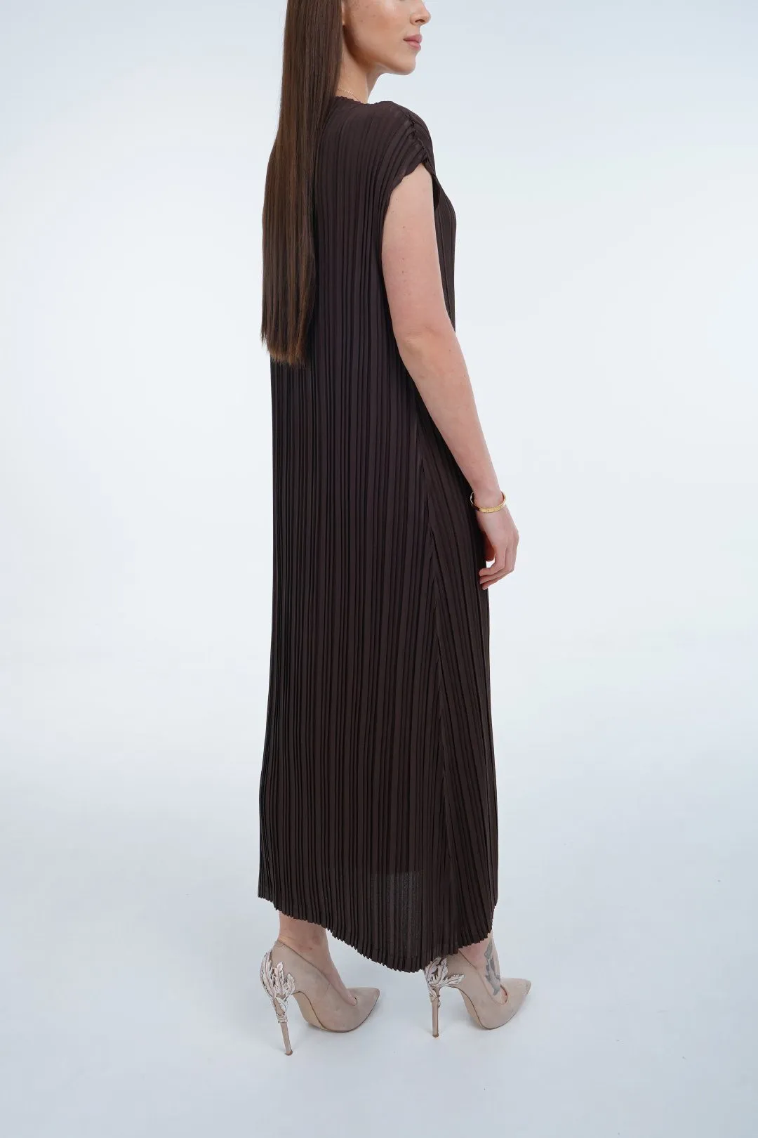 Dara Pleated Dress