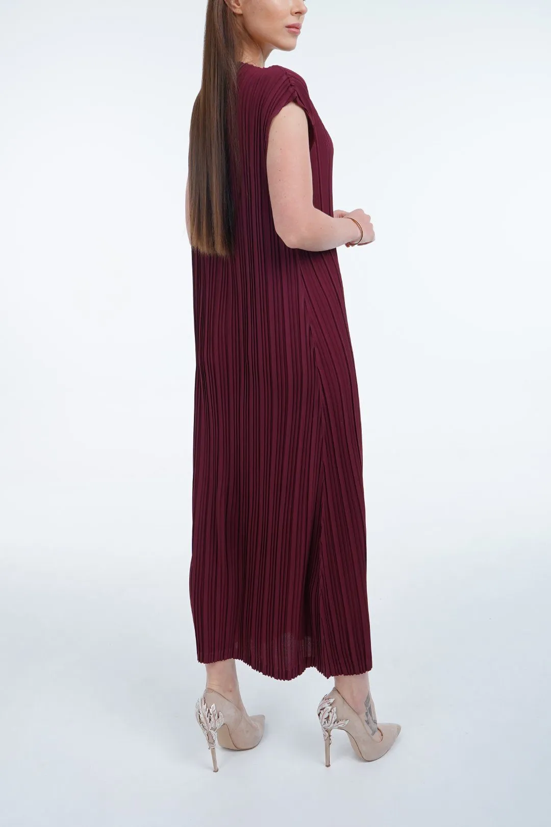 Dara Pleated Dress