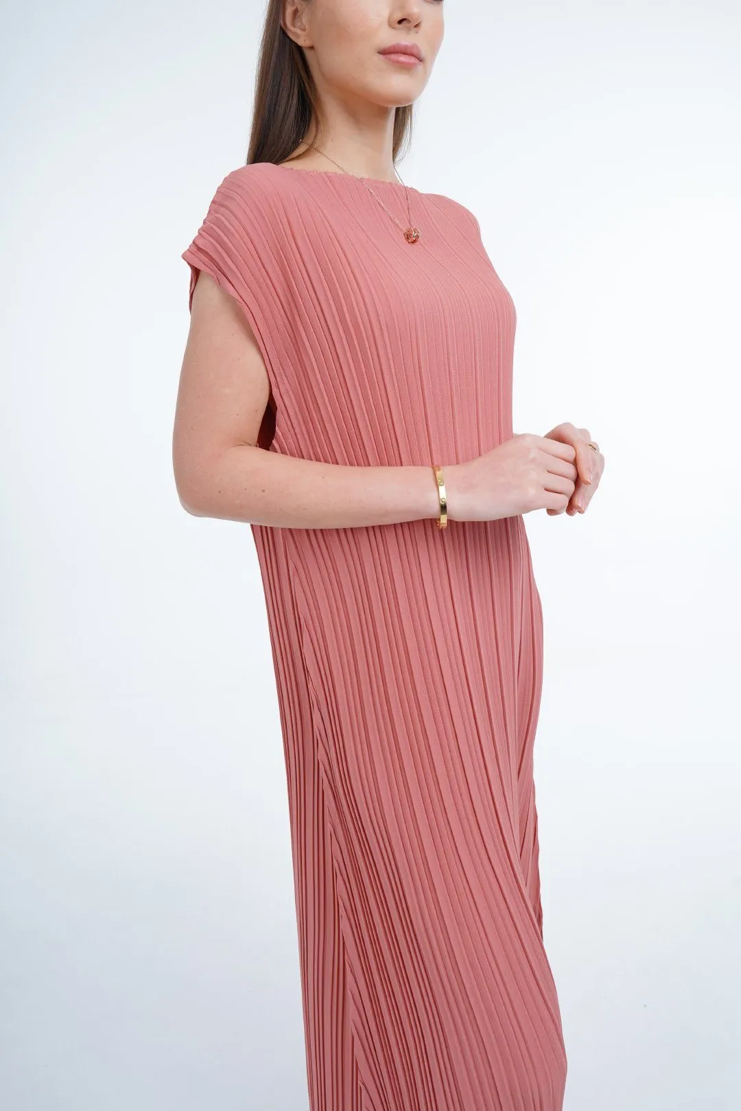 Dara Pleated Dress