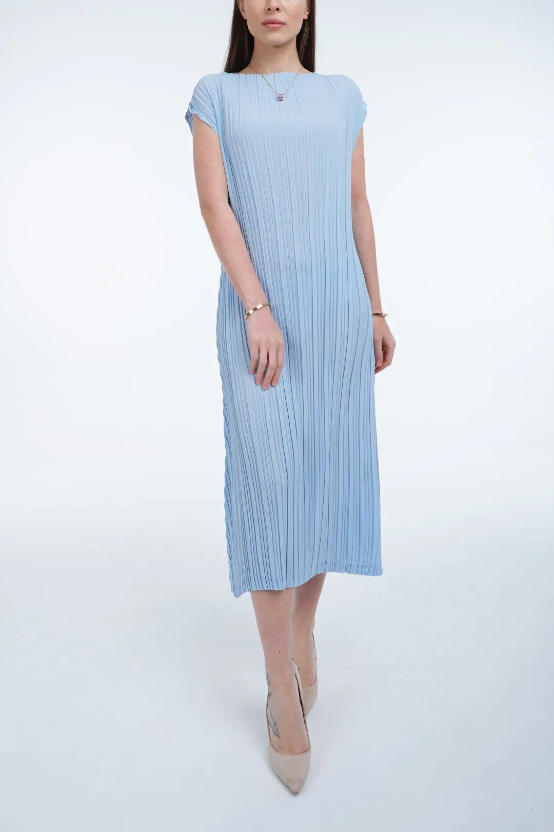 Dara Pleated Dress