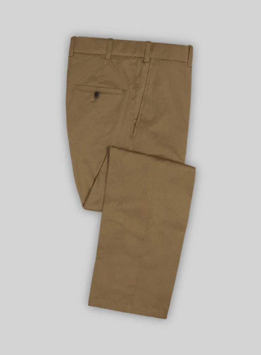 Dark Khaki Chino Suit